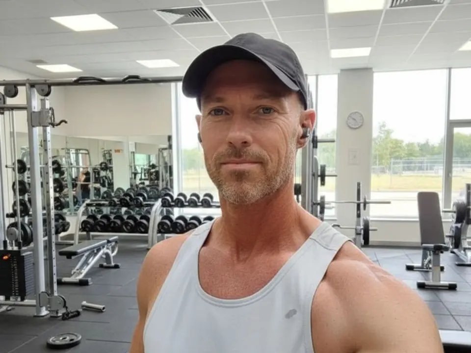 Flemming at the gym